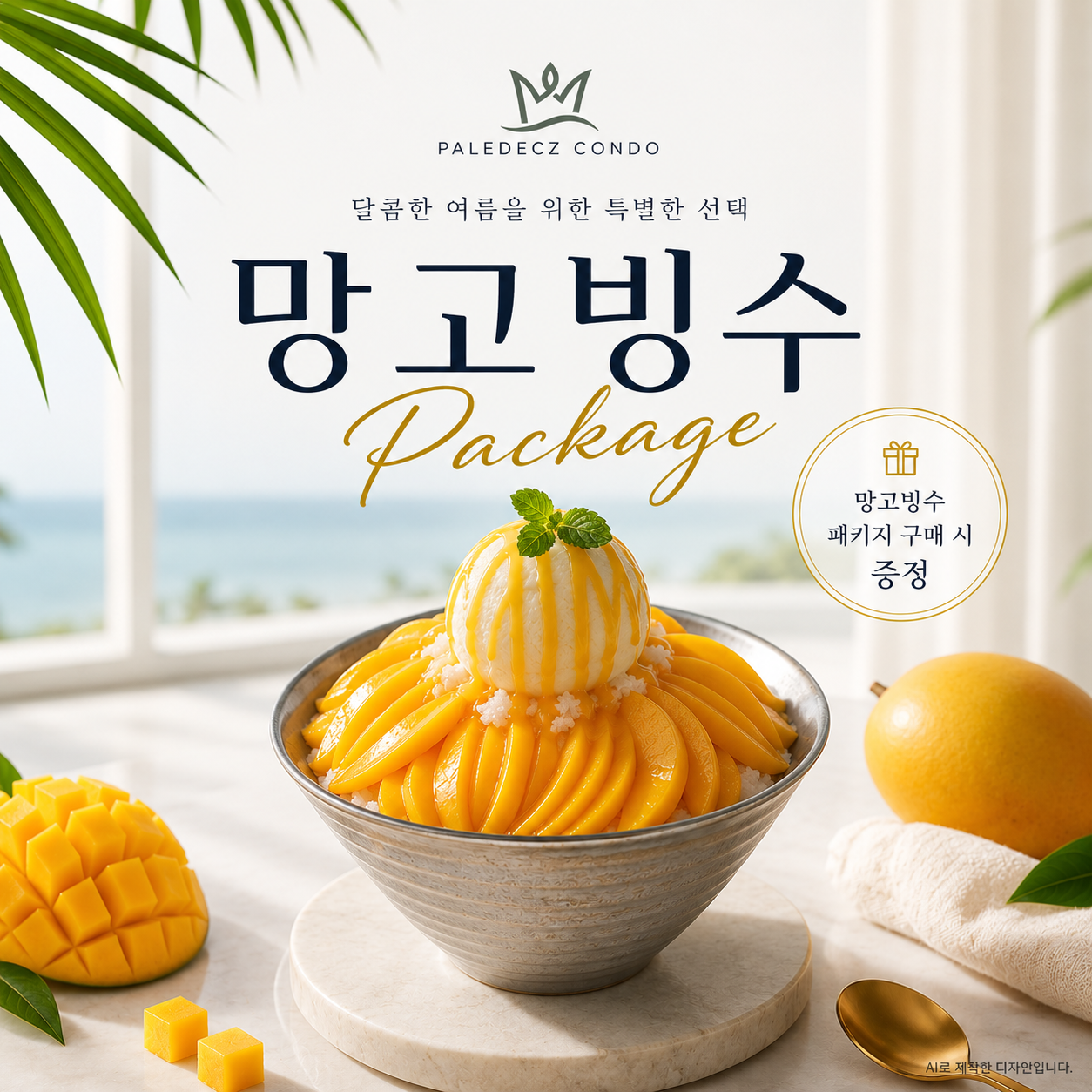 망고빙수PKG